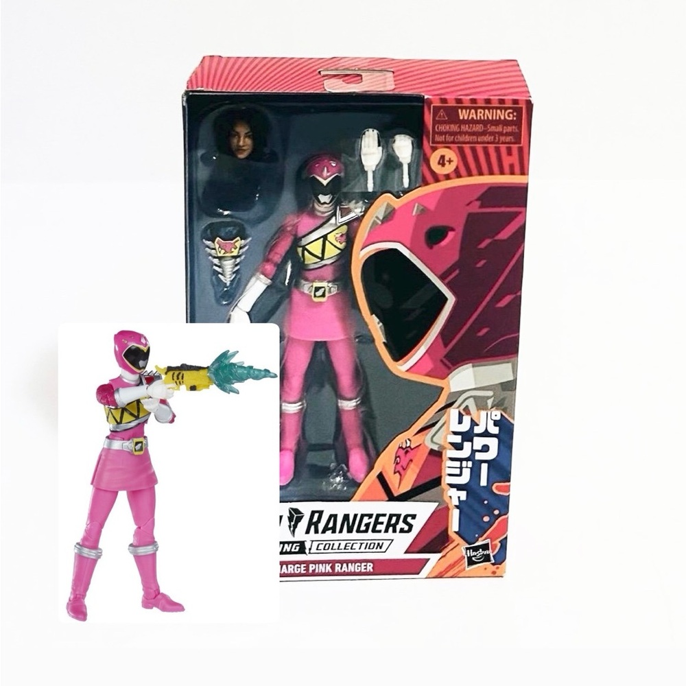 Power Rangers Lightning Collection Dino Charge Pink Ranger Figure